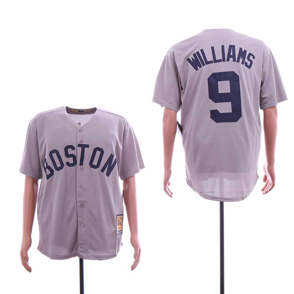 Red Sox 9 Ted Williams Gray Cooperstown Collection Cool Base Jersey Dzhi,We sell and wholesale Red Sox 9 Ted Williams Gray Cooperstown Collection Cool Base Jersey Dzhi on line form chian!